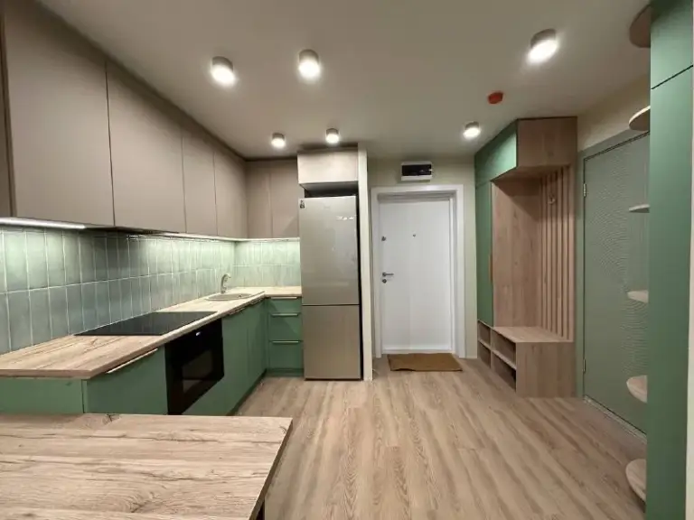 1-Комн квартира, 31.6 м²
М волгоградский проспект
• 5 Мин пешком
• 3 Этаж из 28
• Ул новоостаповская 7 к1, на карте
87 000 ₽/Мес, без комиссии
Большой гайд по аренде
Холодильник • стиральная машина • интернет • мебель • посудомойка • кондиционер • телевизор • лифт • с животными • с детьми • мусоропровод • консьерж
Собственник. Сдаю евродвушку. В квартире: кухонный гарнитур с варочной панелью на 4 комфорки, духовым шкафом с функцией микроволновки, вытяжкой, посудомойкой и большим холодильником; телевизор, кондиционер; стиральная машина с функцией сушилки. В спальне размещен вместительный шкаф для хранения личных вещей и выход на французский балкон. Окна во двор.
Елена к, написать
Уровень доверия средний 🆗
Выложить квартиру бесплатно - фотография - 5
