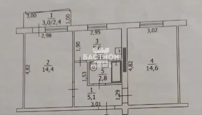 Луганск, продам 2кк на кв. Комарова, 5/5, жовтневый район, площадью 44,9 кв. М. Квартира с хорошим ремонтом. Комнаты изолированные. Санузел совместный. Окна пластиковые. Балкон застеклен. Мебель остается частично.
Развитая инфраструктура района включает в себя транспорт, школы, детские сады, магазины, супермаркеты, аптеки.
Успейте купить отличную квартиру по отличной цене!
4.8Млн
+7-959-991-27-94 - фотография - 6