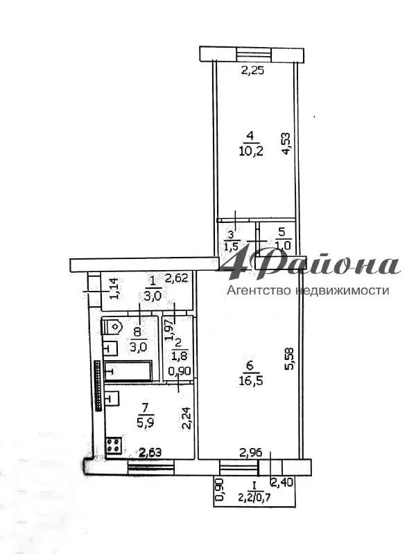 🍀❗️Продам 2-х комнатную квартиру п. Юбилейный
❗️Дом кирпичный
❗️Этаж средний: 2/3-эт
❗️Потолок 2.8 м
Общая площадь квартиры 45 кв. М.
Квартира в хорошем жилом состоянии. Окна м/пластик, трубы м/пластик. Бойлер, стиральная машина.
❗️Просторная, светлая, ухоженная квартира.
В пешей доступности вся необходимая инфраструктура.
Ц. 3 200 000 руб. Торг
Т. +79591448144 - фотография - 6